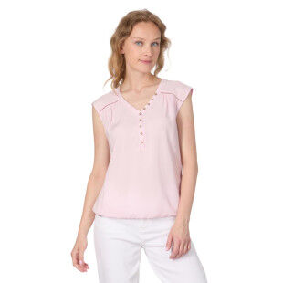 Camiseta sin mangas para mujer RAGWEAR SALTTY - MARSHMALLOW