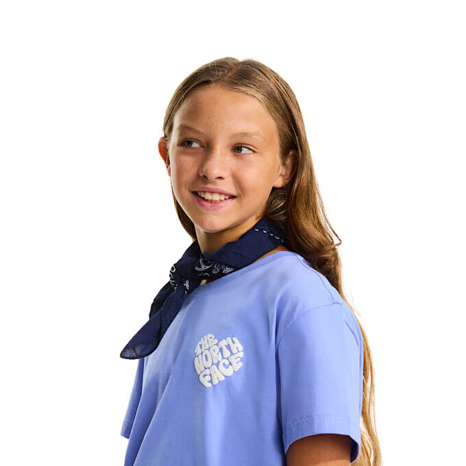 Camiseta para niña The North Face Brand Proud: comodidad del algodón y estilo marcado