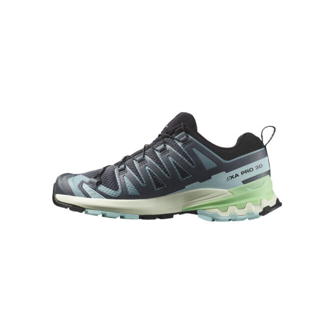 Zapatillas de trail para mujer SALOMON XA PRO 3D V9 - TURBUL/ICED A/PATIN