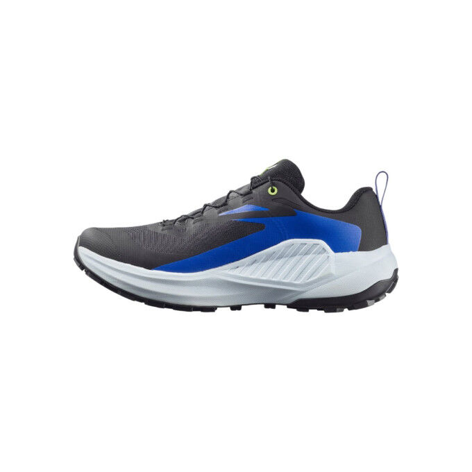 Zapatillas de trail SALOMON GENESIS GORE-TEX - NEGRO/AZUL/LIMA ÁCIDA