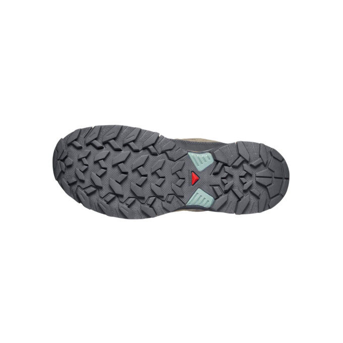Wanderschuhe SALOMON X ULTRA 360 LEATHER GTX - DSRTAN/IRON