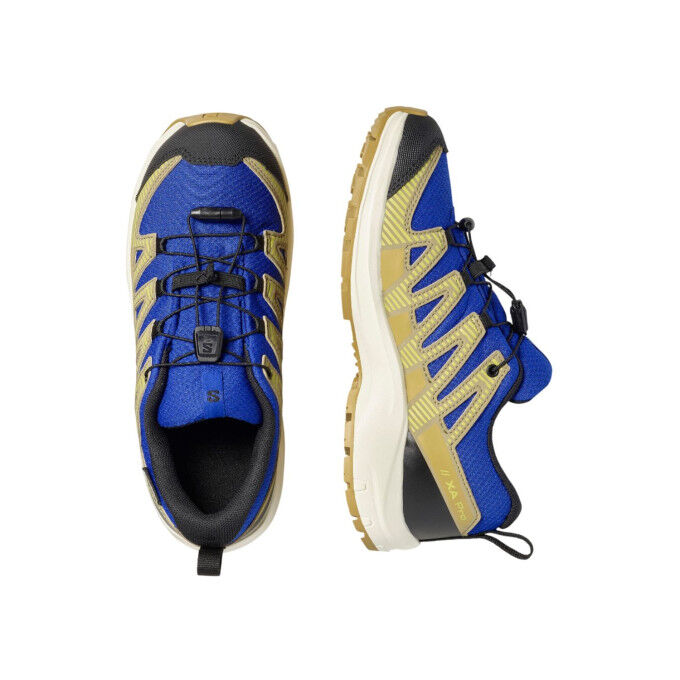 Zapatillas para niños SALOMON XA PRO V8 WP - BLUING/ACID L/BLACK