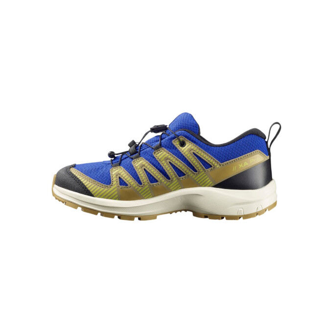 Scarpe per bambini SALOMON XA PRO V8 WP - BLUING/ACID L/BLACK