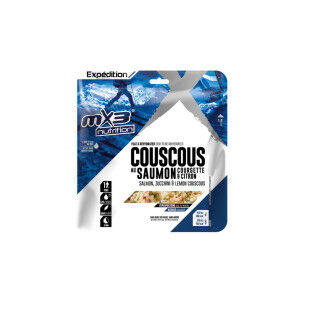 Couscous Saumon Courgette & Citron MX3 : un repas lyophilisé savoureux