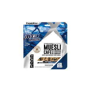 MX3 Coffee & Chocolate Chip Muesli: an energizing breakfast