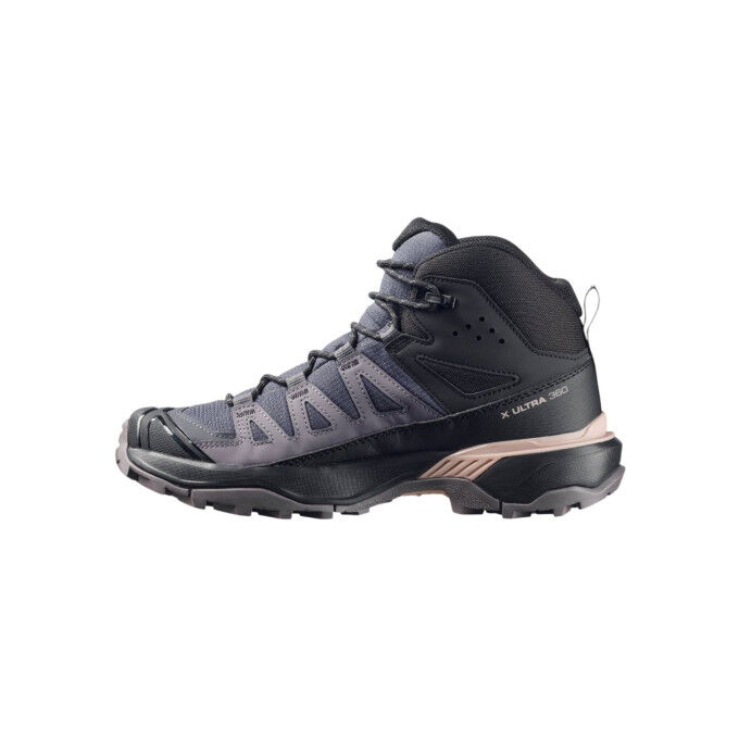 Wanderschuhe SALOMON X ULTRA 360 MID GTX W 9 – IRON/EXCA