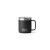 Yeti Rambler® 10 oz Stackable Mug – Black: hot coffee anywhere