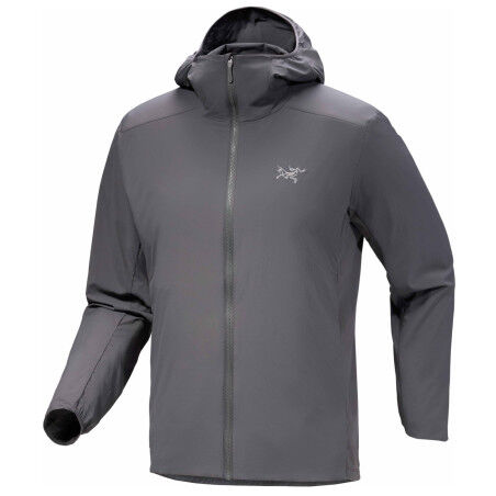 Chaqueta con capucha para senderismo ARC'TERYX Atom SL para hombre - CLOUD