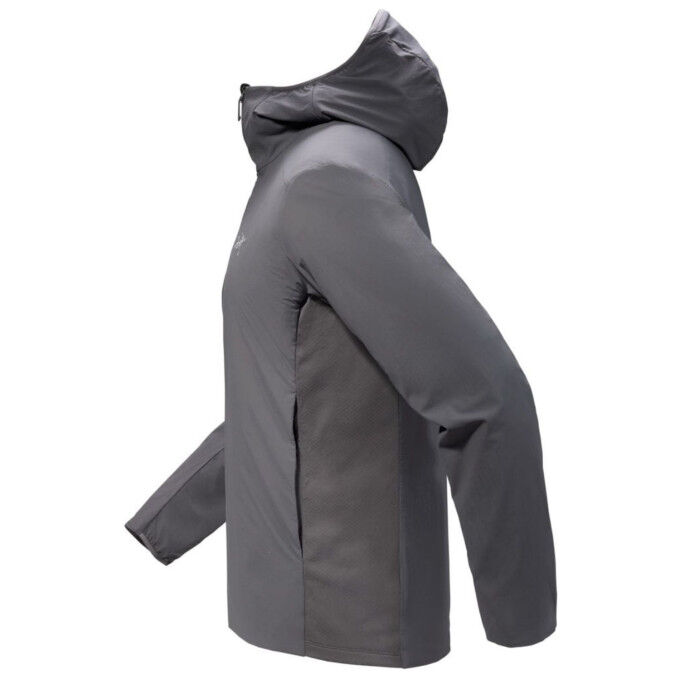Giacca con cappuccio da trekking da uomo ARC'TERYX Atom SL - CLOUD