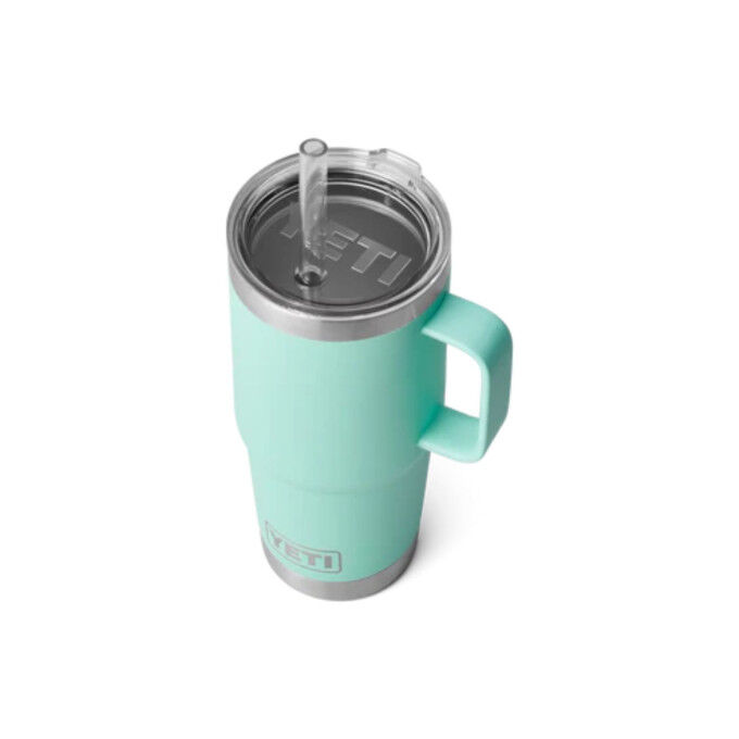 Yeti Rambler® 25 oz Seafoam: Isolierbecher mit Strohhalm für Ihre Abenteuer