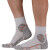 Wandersocken aus Leinen MONNET TREK LIN MID – OCHERGRAU