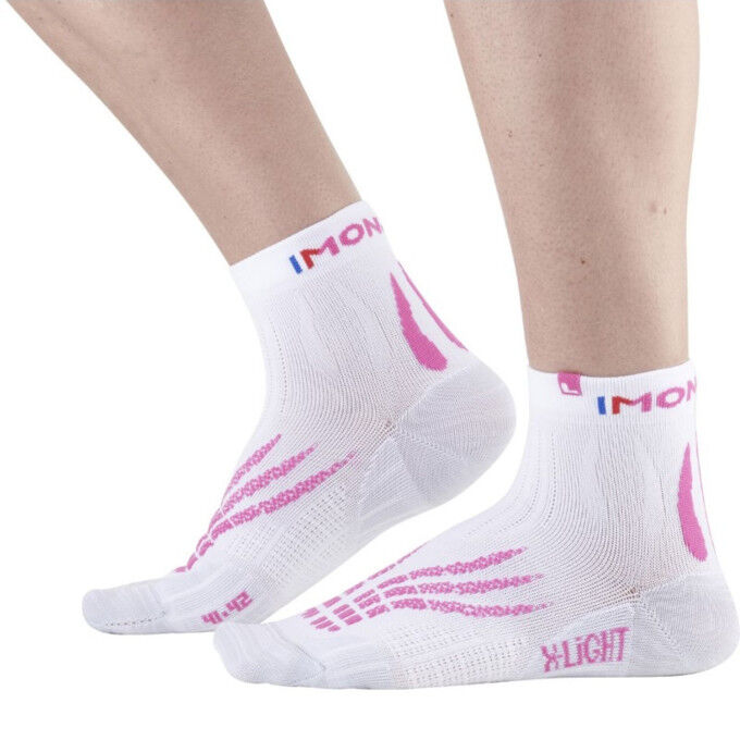 MONNET RUN X-LIGHT Running Socks White/Pink
