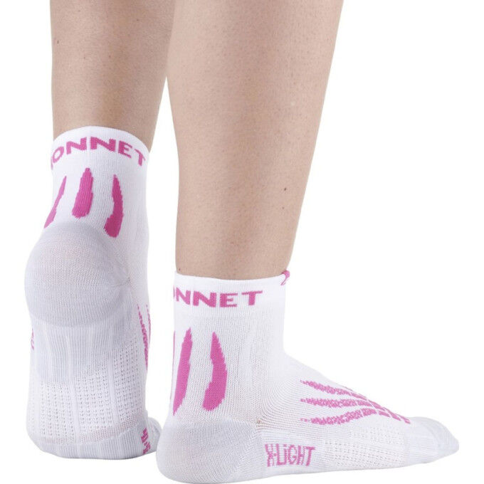 MONNET RUN X-LIGHT Running Socks White/Pink