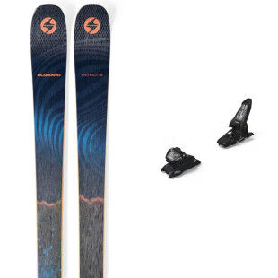 Pack of Blizzard ANOMALY 88 skis + binding : Colour - BLUE/ORANGE, Ski size - 182