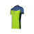 Herren-T-Shirt mit 1/2-Reißverschluss CMP Trail Lime Green: leicht und atmungsaktiv
