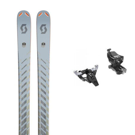 Scott W'S SUPERGUIDE 88 B ski pack + bindings : Colour - Light Blue, Ski size - 160