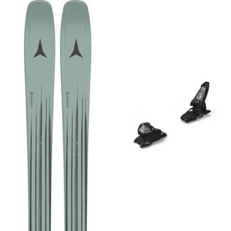 Pack de esquís Atomic MAVERICK 86 C Sage/Black + fijaciones : Color - SAGE/BLACK, Talla de esquí - 179