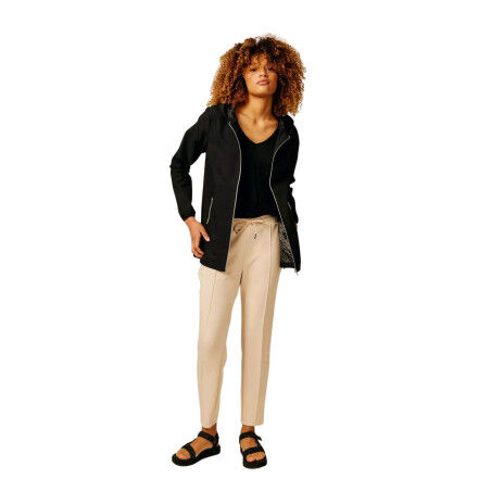 Chaqueta cortavientos para mujer Sun Valley Yorrz Negro: ligereza y protección