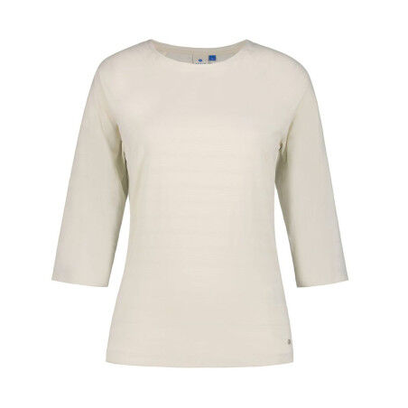 Women's three-quarter sleeve shirt LUTHA Elielranta - Powder
