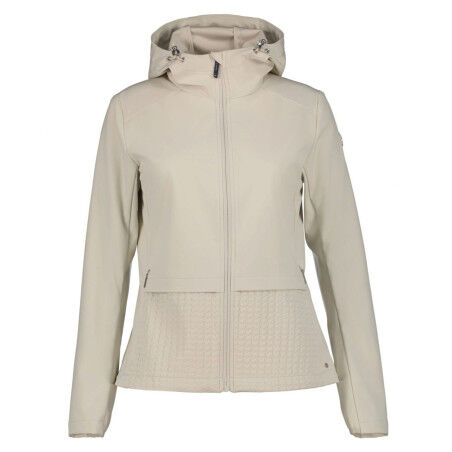 Hybrid-Softshelljacke für Damen LUTHA Ajoranta – POUDRE