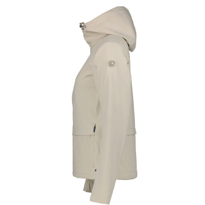 Giacca softshell ibrida da donna LUTHA Ajoranta - POLVERE