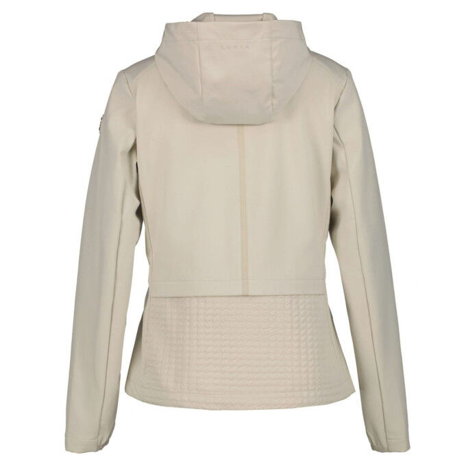 Veste softshell hybride pour femmes LUTHA Ajoranta - POUDRE