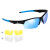 Occhiali da sole Vola Beyond Blu + 2 lenti - Sport, UV400, intercambiabili