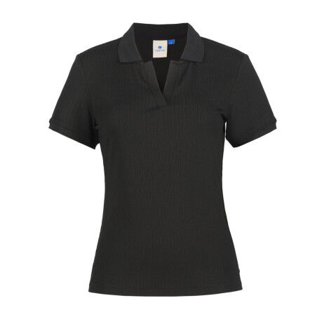 Damen-Polohemd LUHTA Innamo – Schwarz