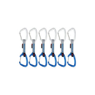 Mammut Crag Wire 10 cm Indicator Quickdraws - Set of 6 for safe climbing
