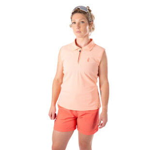 AULP DOTTY women's sleeveless polo shirt