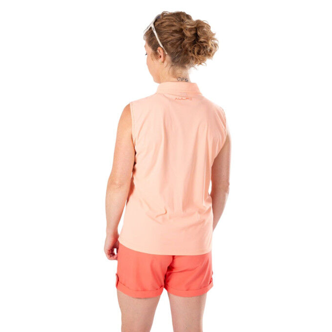 AULP DOTTY women's sleeveless polo shirt