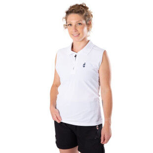 AULP DOTTY women's sleeveless polo shirt