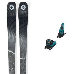 Blizzard ANOMALY 84 ski pack + bindings : Colour - BLACK/GREY, Ski size - 176