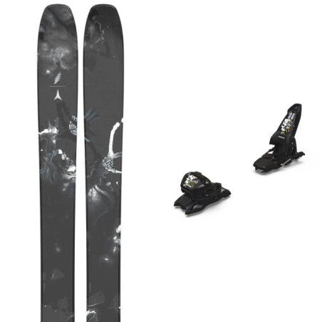 Pack de skis Atomic BENT 110 GFD + fix : Taille des skis - 180