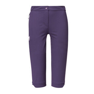 Pantalones de senderismo 3/4 para mujer MILLET UBIC STRETCH - PURPLE VELVET