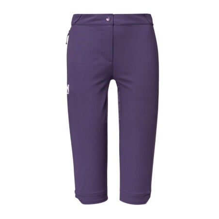 Pantaloni da trekking a 3/4 da donna MILLET UBIC STRETCH - PURPLE VELVET