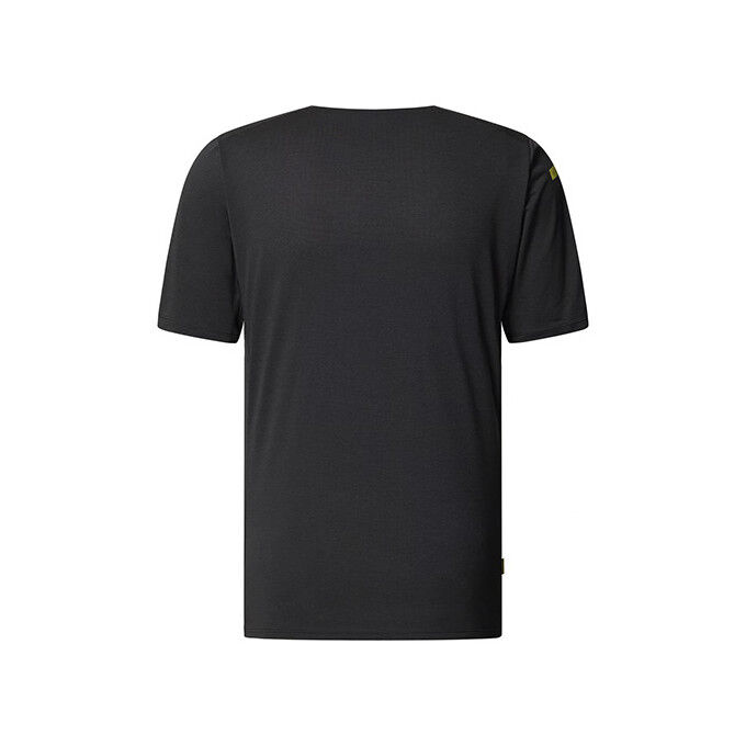 Camiseta Haglöfs L.I.M Ridge Tee Negra | Ligera, transpirable y para senderismo
