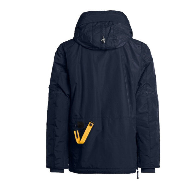 PARAJUMPERS Right Hand Men's Hooded Jacket - BLUE GRAPHITE