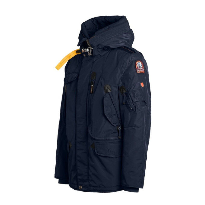 PARAJUMPERS Right Hand Men's Hooded Jacket - BLUE GRAPHITE