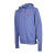 Felpa con cappuccio da uomo Watts Sprays - Blue Denim: comfort e stile urbano
