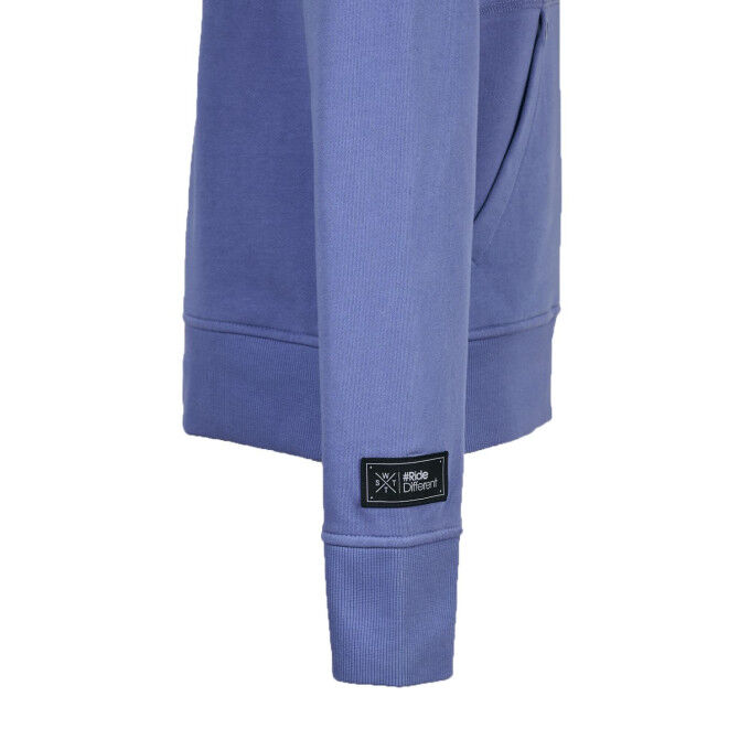 Felpa con cappuccio da uomo Watts Sprays - Blue Denim: comfort e stile urbano