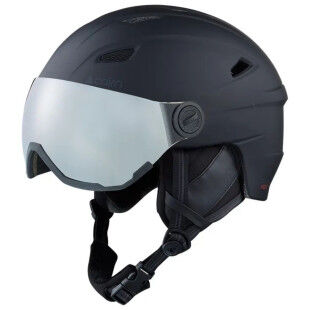 Cairn Impulse Visor Mat Black ski helmet: comfort, protection, and integrated visor
