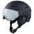 Casco da sci Cairn Impulse Visor Mat Black: comfort, protezione e visiera integrata