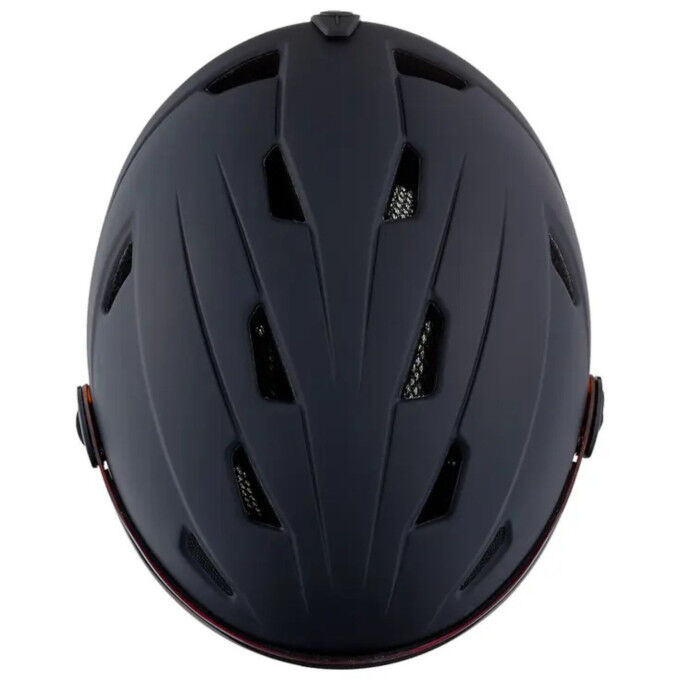 Casco da sci Cairn Impulse Visor Mat Black: comfort, protezione e visiera integrata