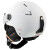 CAIRN ORBIT VISOR ski helmet with visor - MATT WHITE COFFEE