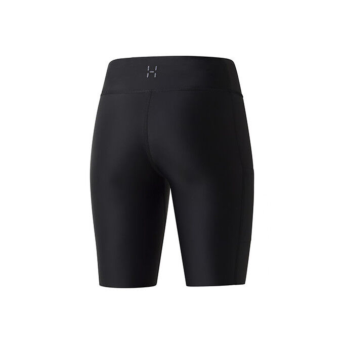Short de randonnée femme Haglöfs – Taille haute, confort et maintien pour trail & outdoor