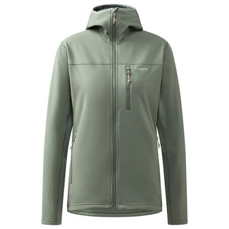 Chaqueta de senderismo Haglöfs Rosson Mid, transpirable y cálida | Forro polar reciclado para actividades al aire libre