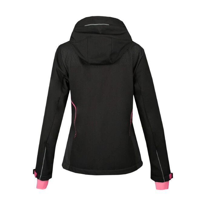 Aulp Eperi Black Women's Softshell Jacket: Protection and Versatility for the Outdoors