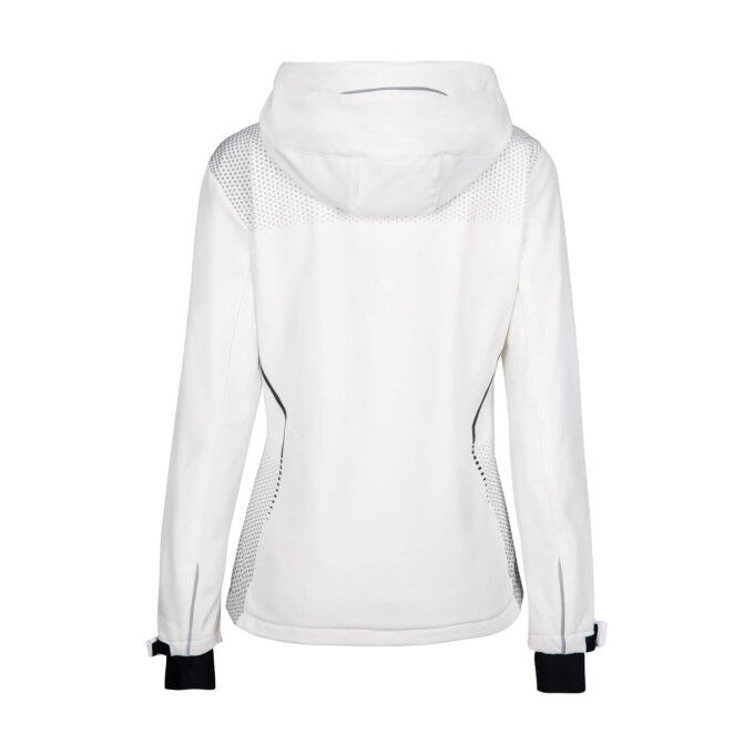 Aulp Eperi Women's Softshell Jacket - White: Technical Performance and Outdoor Comfort