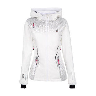 Aulp Eperi Women's Softshell Jacket - White: Technical Performance and Outdoor Comfort